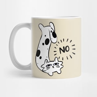 Cat says no Mug